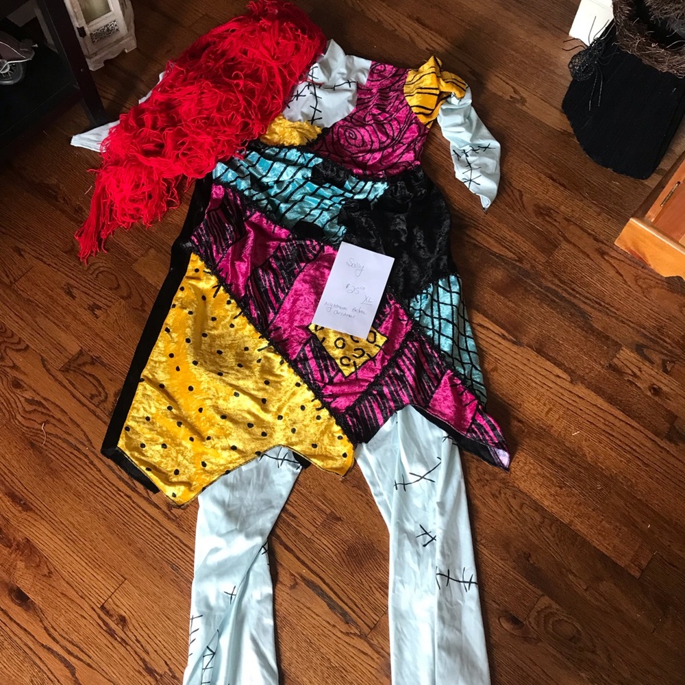 Sally costume from nightmare before Christmas